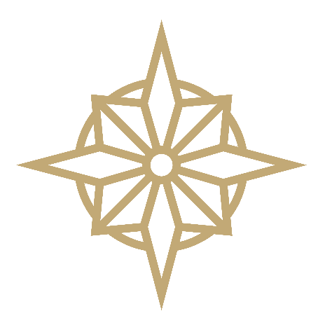 Animated compass rose